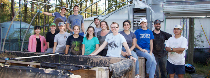 Scholars Gather to Wrap Center-Wide Mesocosm Experiment